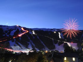 Thredbo Flare Run and Fireworks