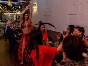 Belly Dancing at Bar Beirut