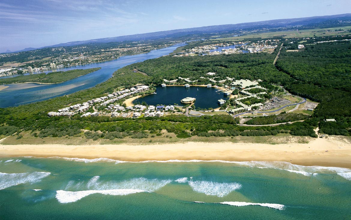 NTW-Resort-Aerial Novotel Sunshine Coast Resort | Accor Vacation Club | Accor HolidaysNovotel Sunshine Coast Resort enjoys a pristine beachfront location amongst 14 hectares of natural bushland and manicured gardens.